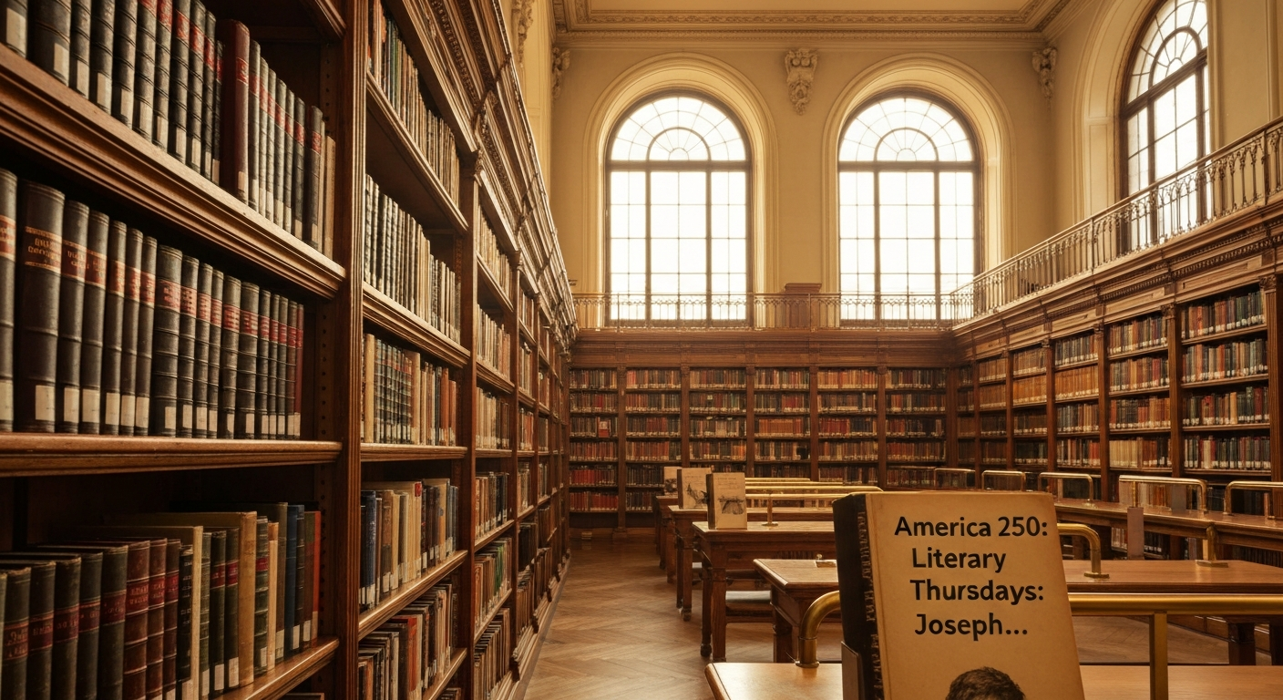 America 250: Literary Thursdays: Joseph ...