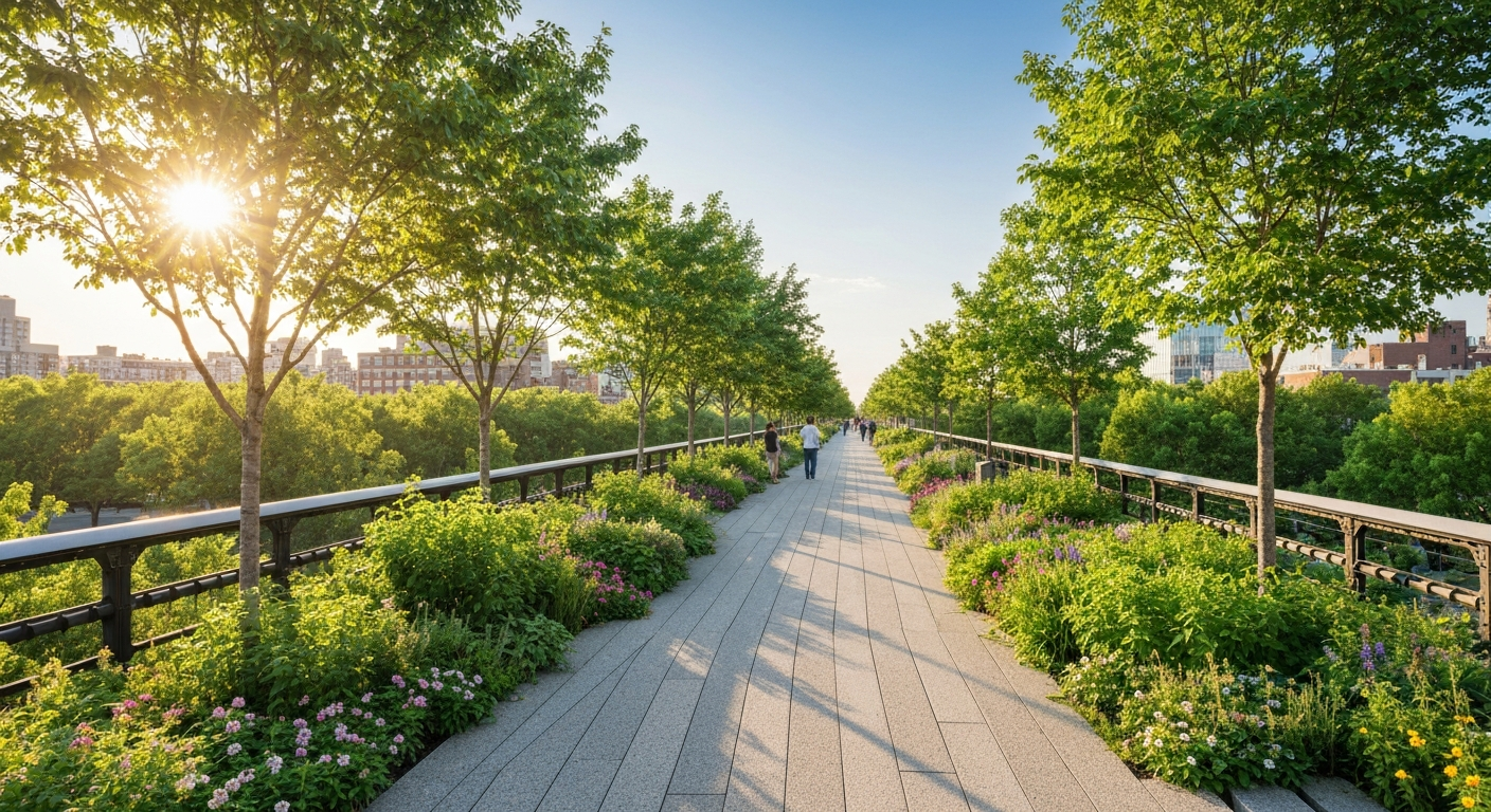 High Line Tour: From Freight to Flowers