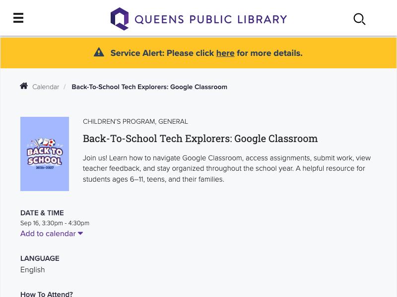 Back-to-School Tech Explorers: Google Cl...