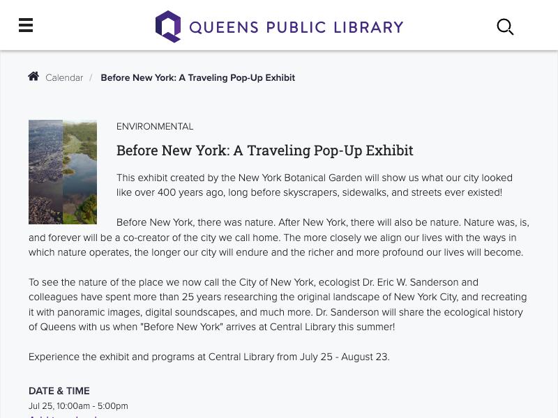 Before New York: A Traveling Pop-Up Exhi...