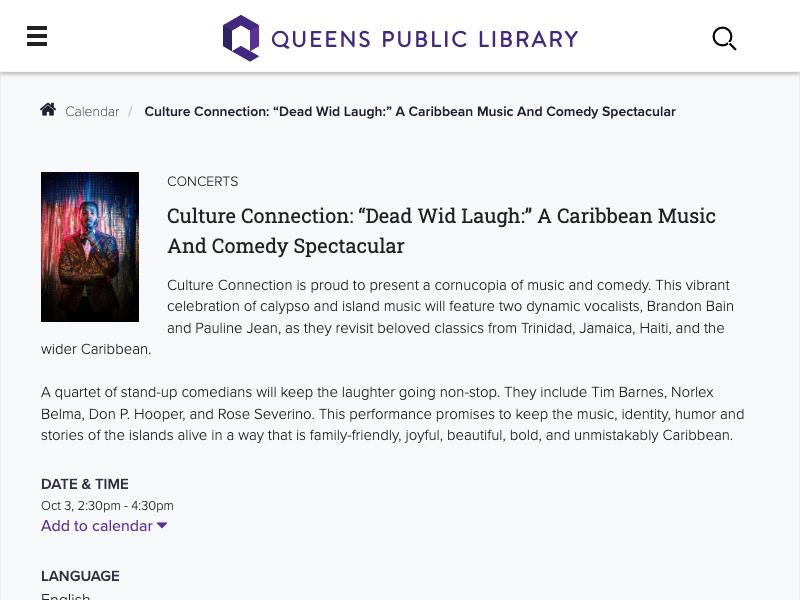 Culture Connection: “Dead Wid Laugh:” A ...