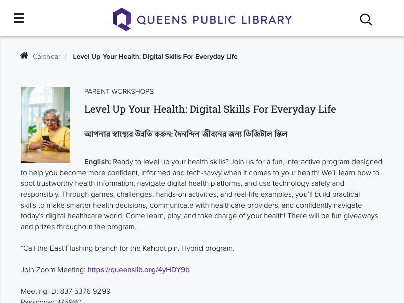 Level Up Your Health: Digital Skills for...