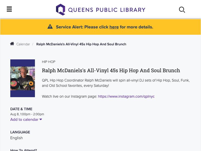 Ralph McDaniels's All-Vinyl 45s Hip Hop ...