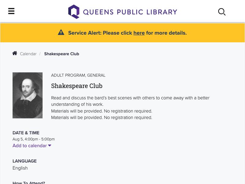 Shakespeare Club